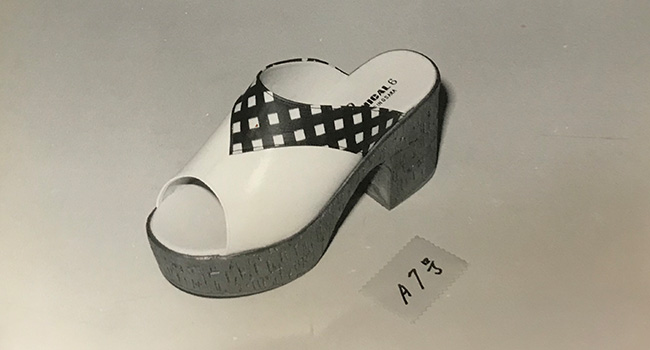 ホープケミカルで当時作っていたヘップサンダル